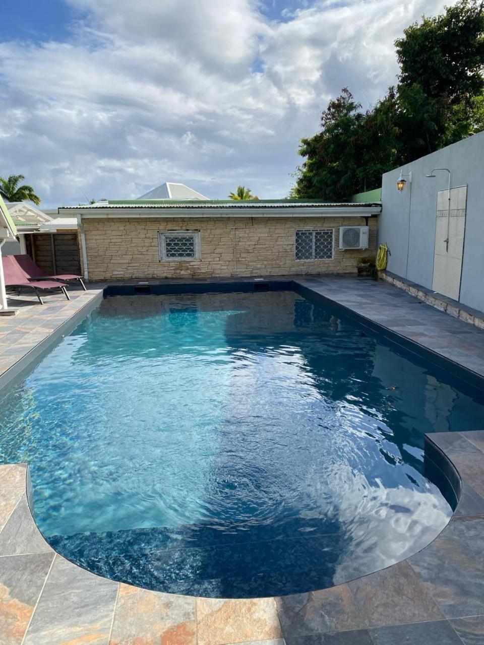 Villa 6-10 Pers, Vue Mer, Piscine Privee, Plage A Pieds Le Gosier  Exteriér fotografie