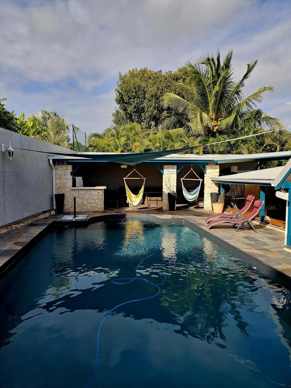Villa 6-10 Pers, Vue Mer, Piscine Privee, Plage A Pieds Le Gosier  Exteriér fotografie
